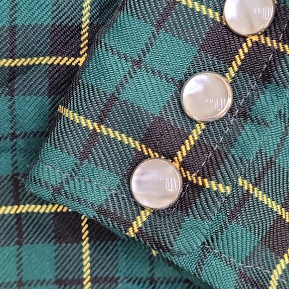 Vintage Stir-Ups Plaid Pearl-Snap Button Shirt L 16.5 23x29 - Picture 10 of 10